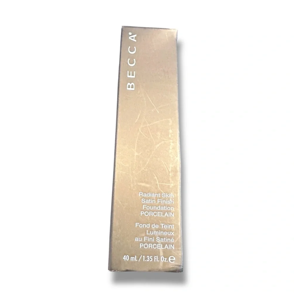 Becca Radiant Skin Satin Finish Foundation in the shade Porcelain NIB SEALED